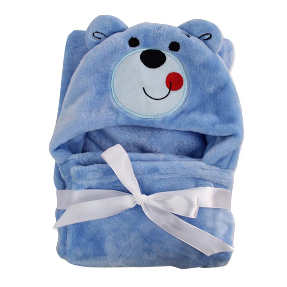 Fluffy Hooded Bath Towel for Kids – Soft & Absorbent Children's Towel