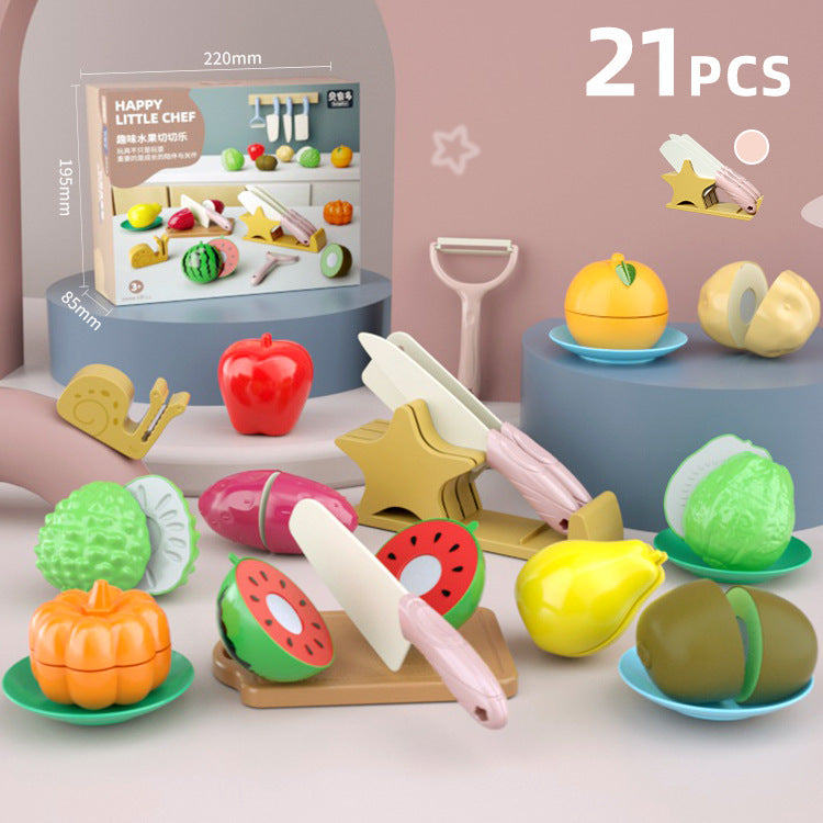 Kids’ Pretend Play Kitchen Set with Lights & Sounds