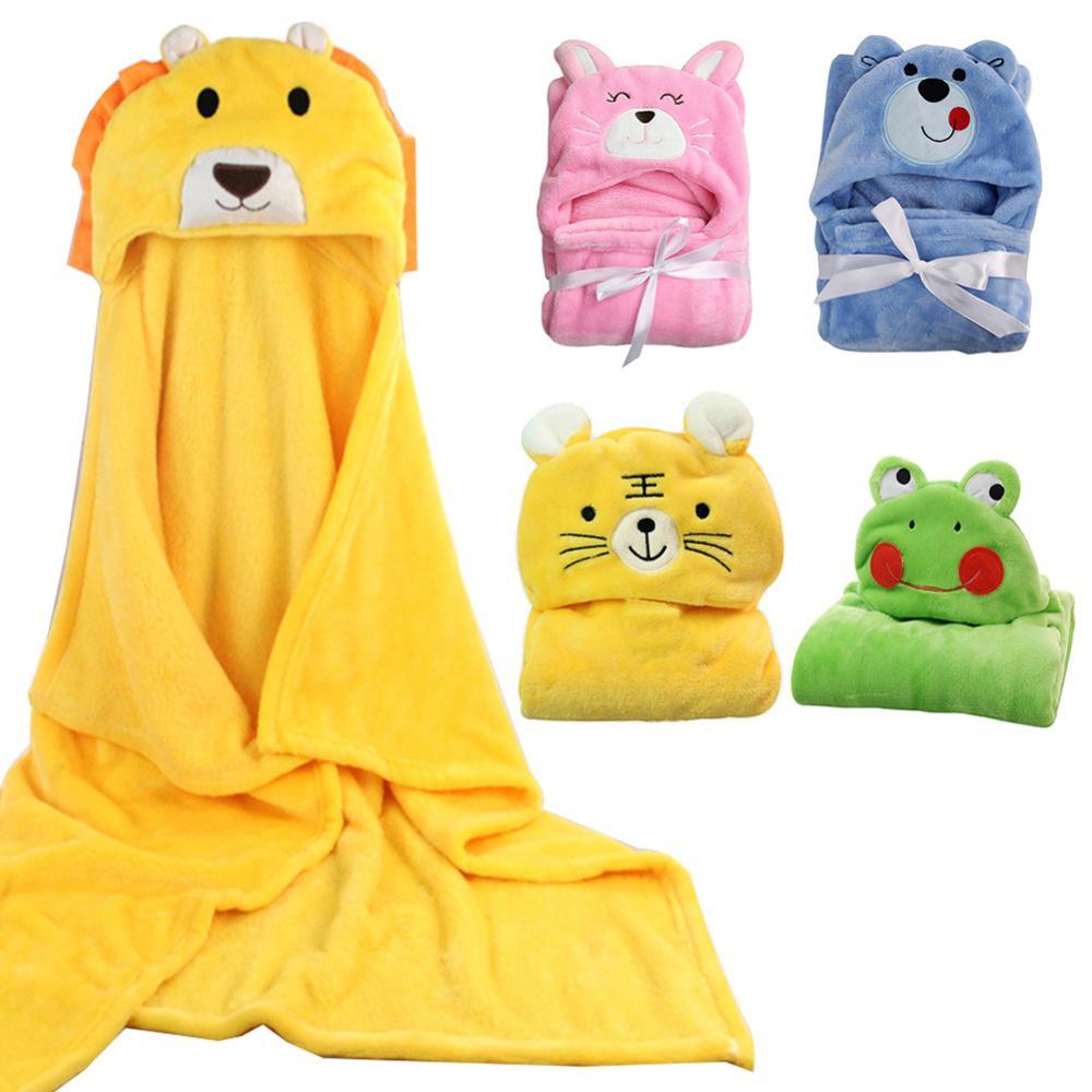 Fluffy Hooded Bath Towel for Kids – Soft & Absorbent Children's Towel