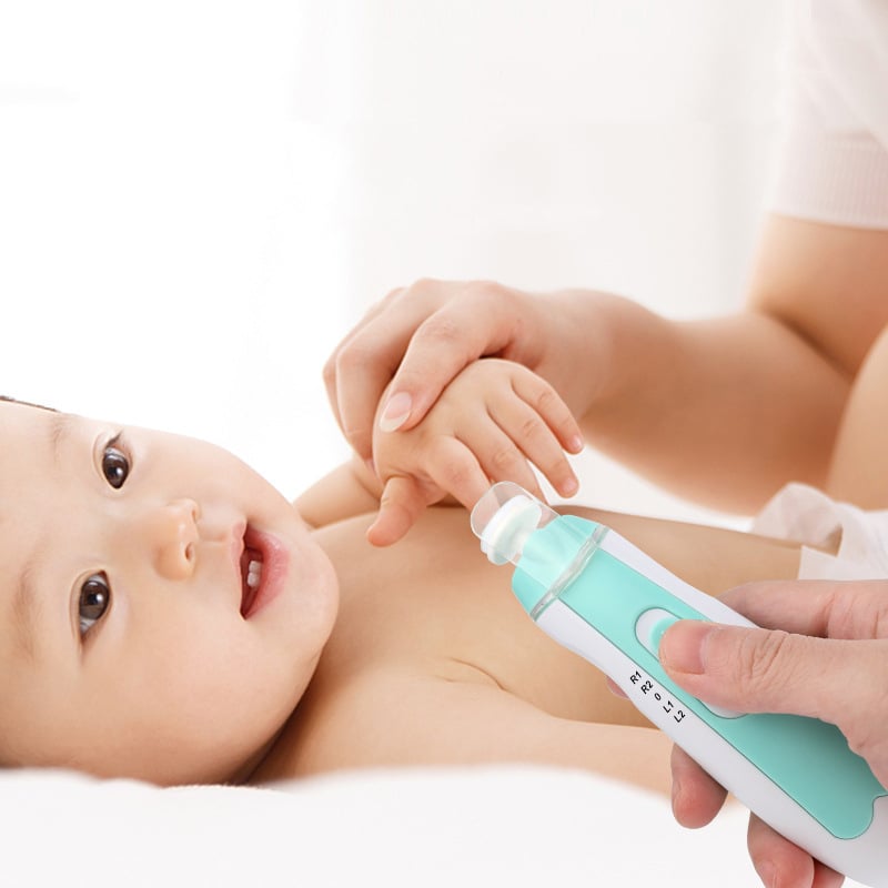 Electric Baby Nail Clipper Set – Safe & Gentle Newborn Nail Care Kit