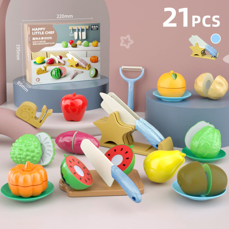 Kids’ Pretend Play Kitchen Set with Lights & Sounds